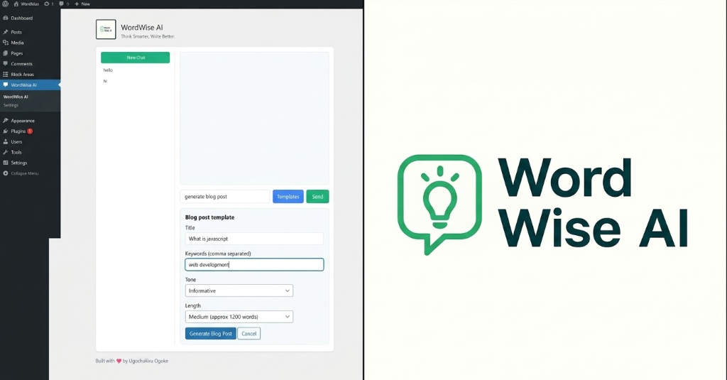 WordWise AI WordPress Extension